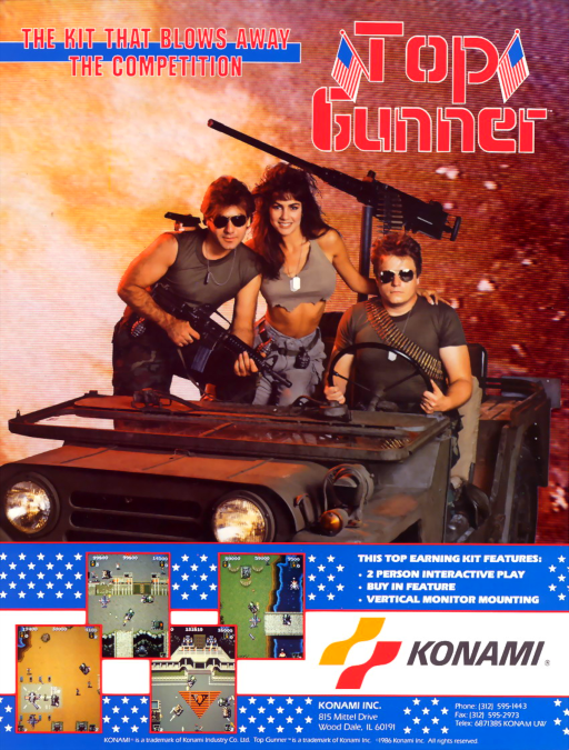Top Gunner (bootleg) MAME2003Plus Game Cover